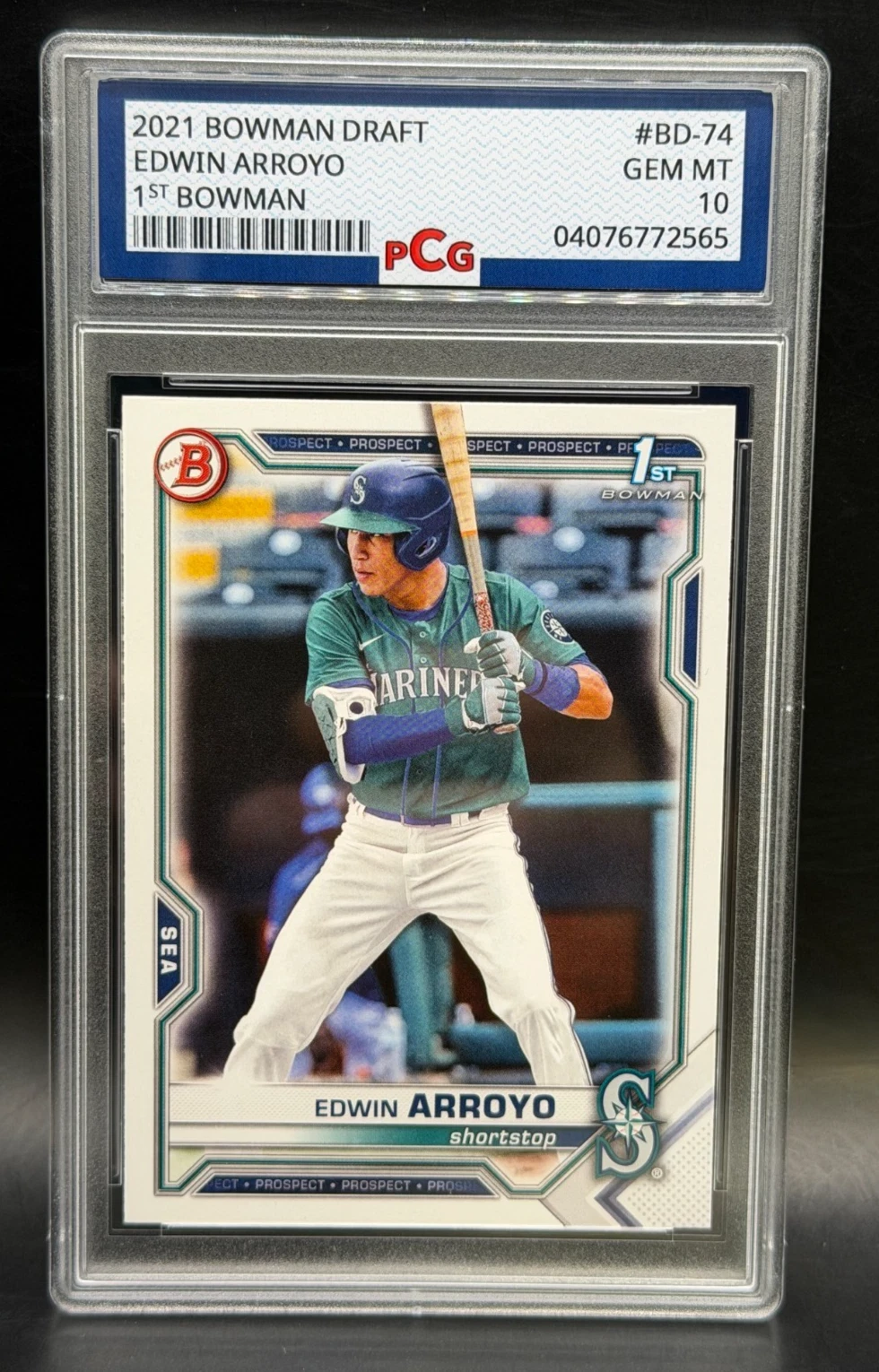 2021 Bowman Draft Edwin Arroyo — PCG 10